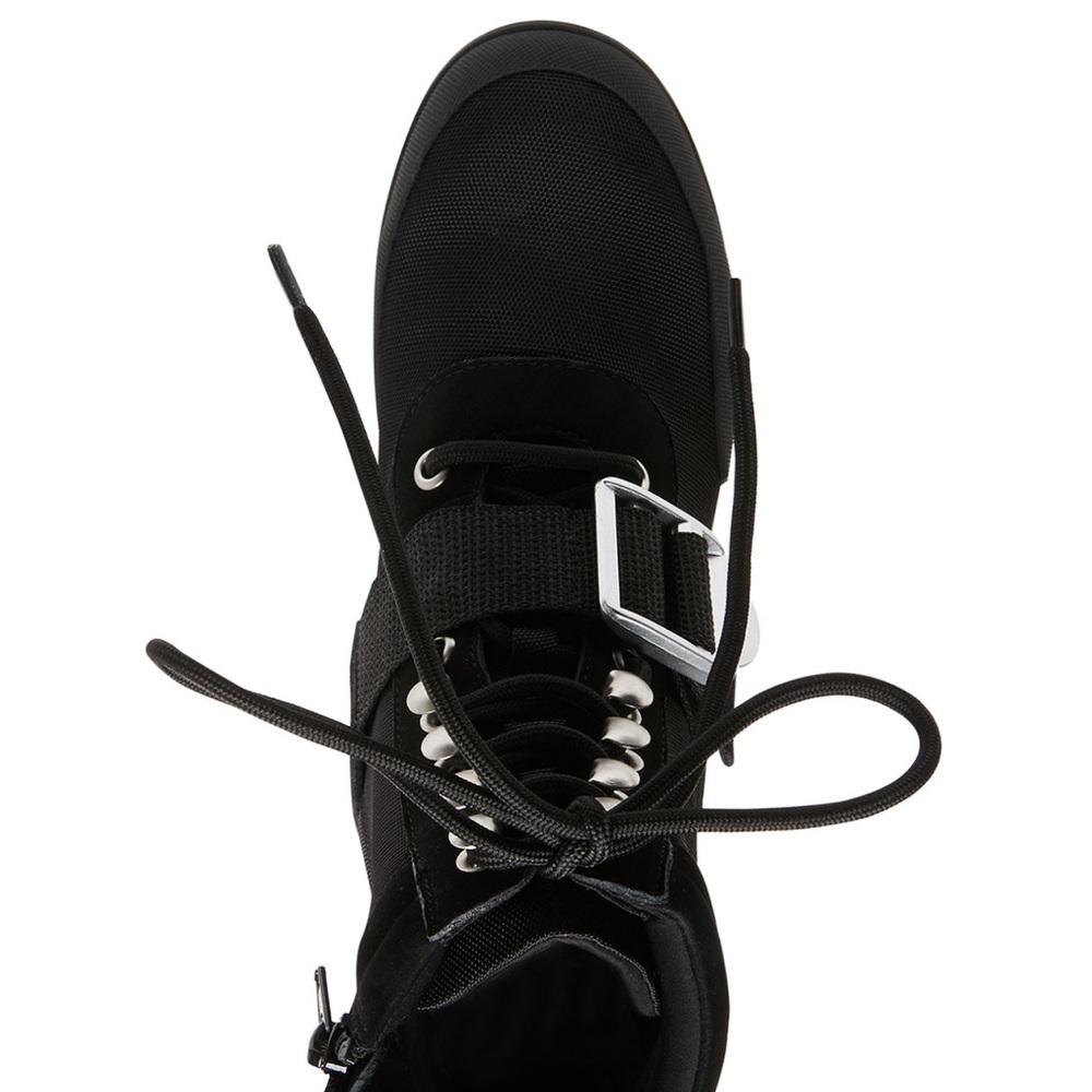 Steve Madden Grady Black Combst Moto Boot NEW - Picture 6 of 8